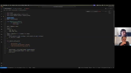Our next PyTorch Compiler Series video is live covering CUTLASS backend for Inductor CUTLASS is an NVIDIA-provided library of highly-performant GEMM primitives. Michael Lazos discusses key concepts behind CUTLASS and demonstrates how to utilize torch.compile to customize these primitives for a specific workload via autotuning & epilogue fusion. 📺 Watch the full video on YouTube: https://hubs.la/Q03vfJ860 #PyTorch #Compiler #CUTLASS #GEMM #Demo | PyTorch