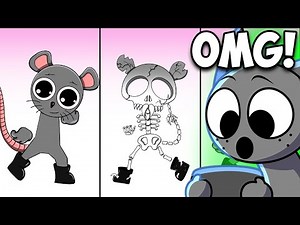 Sprunki OC ALL Phases | Gray React To Incredibox Compilation COMPLETE