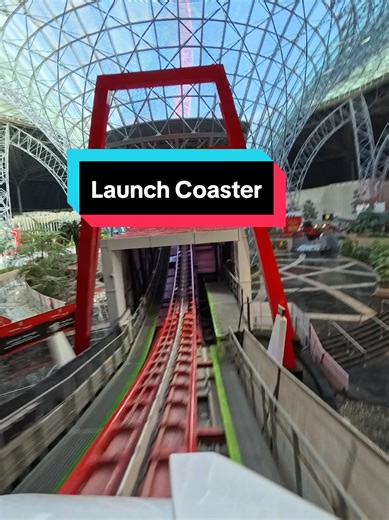 This was such a fun launch rollercoaster at Ferrari World #ferrariworld #rollercoaster #coaster