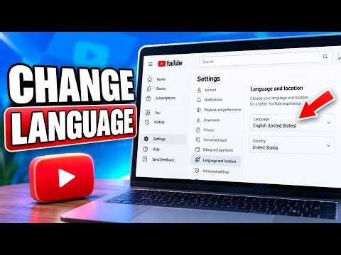 How to Change YouTube Language and Country Settings | Change YouTube Language & Location
