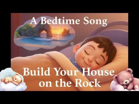 Build Your House on the Rock | Kids Gospel Bedtime Song | Matthew 7 Wise & Foolish Builder