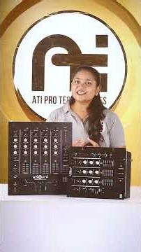 ATI M4 vs ATI M6 USB DJ Mixer 🎚️🔥 | 3-Channel & 4-Channel Professional DJ Mixers | ATI Pro