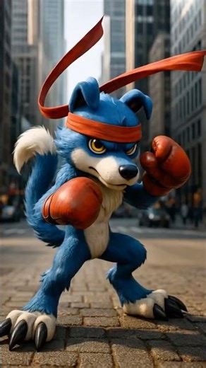 DIGIREAL｜MirageGaogamon: Silver Fang of Blinding Speed #digimon #數碼寶貝 #gaomon #anime #realistic