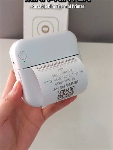 Portable Mini Thermal Printer #Printer #thermalprinter #bluetoothprinter #tiktokmademebuyit #tiktokshop #fyp