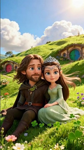 💖 Aragorn & Arwen — A Lord of the Rings Love Story | Pixar-Style Romantic Short