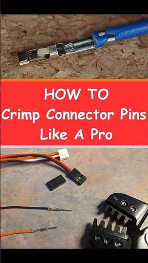 Use these pliers to crimp DuPont connectors for your electronic projects #pliers #shorts #tools