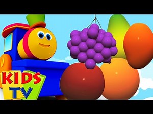 Bob, kereta api |bob kereta api buah lagu untuk anak-anak | koleksi anak-anak lagu |Bob Fruits Train