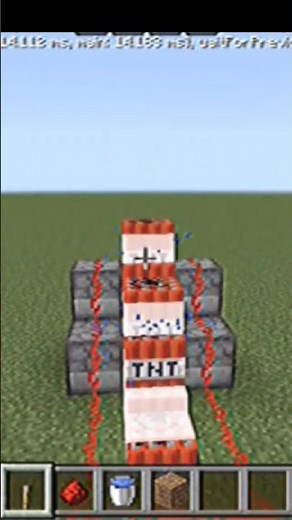 TNT throw automatic machine 🥰🥰#Minecraft ❤️❤️