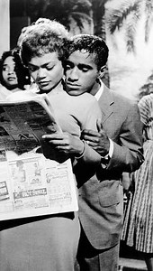 The Age of Vintage on Instagram: "Sammy Davis Jr & Eartha Kitt in 1958’s ‘Anna Lucasta’ Also starring Rosetta LeNoire & Rex Ingram #sammydavisjr #earthakitt #oldhollywood #hollywood #scenes #icons #fifties #50s #1950s #fiftiesfashion #tcm #turnerclassicmovies #vintage #retro #nostalgia #yesteryear"