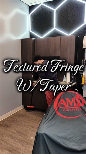 Textured Fringe Haircut Tutorial with Mid Taper