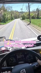 4K POV Truck Driving USA Meeting Trucks on Narrow Roads Relaxing Road Vibes #explore #fyp #foryou #shorts #viralreels #trendingnow | OpenRoad Trucking