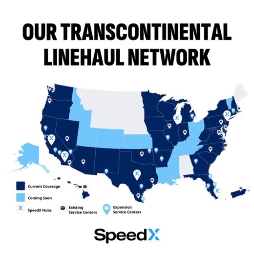 SpeedX expands linehaul network with new lanes | SpeedX posted on the topic | LinkedIn