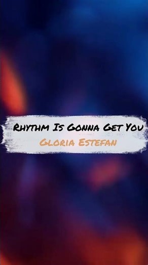 Rhythm Is Gonna Get You - Gloria Estefan #Short #Shorts