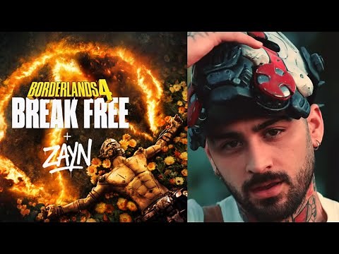 Break Free - Des Rocs x ZAYN | From Borderlands 4 | Lyrics Video