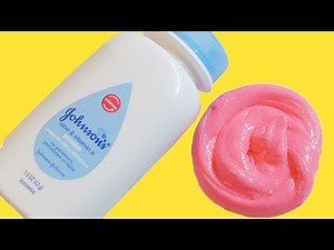How to make slime with baby powder?