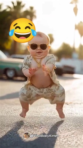 Cute baby cool dance 😂 #cute #cutebaby #bossbaby #babydance #ai