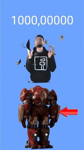 Iron Man toy is very money🦸‍♀️1000'0000🫨