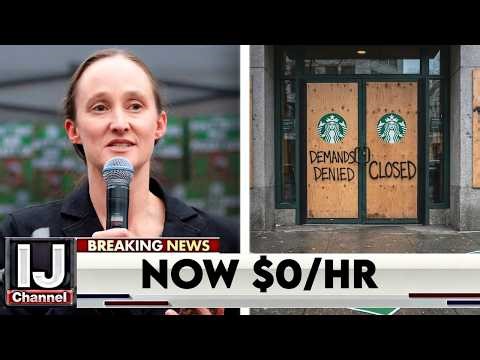 Seattle Officials’ Policies BACKFIRE As Starbucks Cuts Jobs & Workers Lose Everything