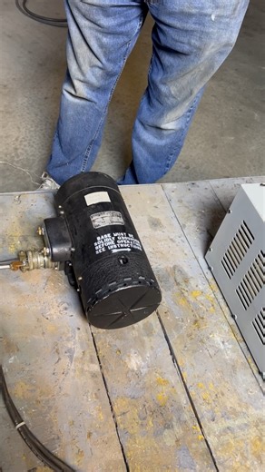 The amplidynes for the B-17 chin turret are finally refurbished and ready to be installed! Each one weighs 25 pounds and is used to electrically drive the turret for the .50 caliber machine guns that are installed under the nose of the bomber. Manufactured by General Electric they are nearly 85 years old, and required major overhaul! Thank you, Fred Bieser, for your hard work and talent! | Museum of Aviation Robins AFB, Warner Robins, GA