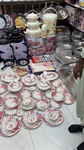 31 reactions | 03329001004 22 Itmes Jahaz package 50% Discount Price INSAF BARTAN STORE Contact or Whatsapp: 0332-9001004 Address: shop# 2-3 Juna market kohya Gali , Karachi #fyp #viral #crockery #discount #wholesale #kkm #jahaz #trending #viralvideo #karachikimarket #crockerywholesalemarket #crockeryset #crockerypackage #crockerysale #crockerylover #crockerylover | Domestic Karachi | Facebook