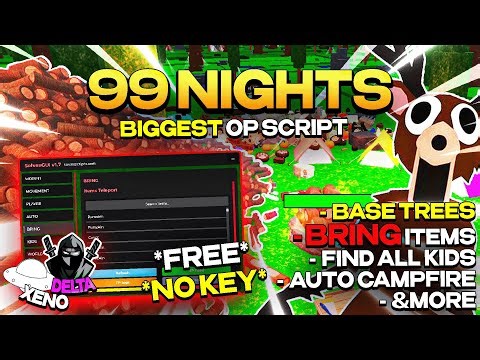 NEW 99 Nights in the Forest Script – Auto Farm, GUI & OP Features (Pastebin 2025!)