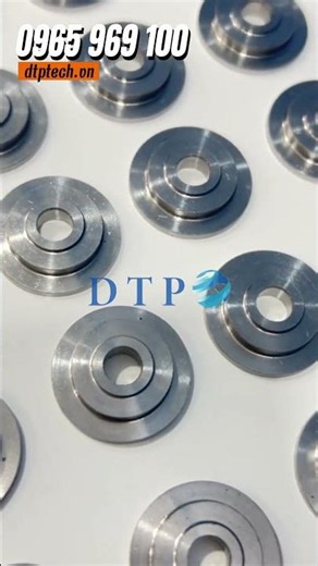 GIA CÔNG TITANIUM VALVE SPRING THEO YÊU CẦU #dtptech #shots #titanium #titan