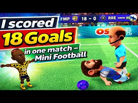 I scored 18 Goals in one match - Mini Football