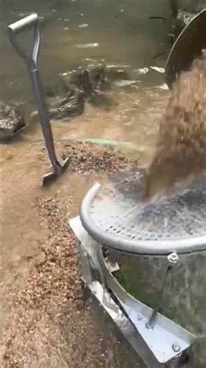 Gold Recovery Technology in Action #HeavyMachines #MiningEquipment #IndustrialTech