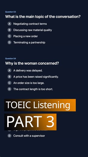 Contract Renewal Negotiation Practice for TOEIC