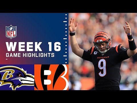 Ravens vs. Bengals Week 16 Highlights | NFL 2021