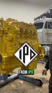 CAT 3406B FULL REBUILD