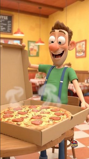 🍕 Mr Bean Orders a GIANT Pizza! 😂🤣 | Pizza Disaster | Funny 3D Animation