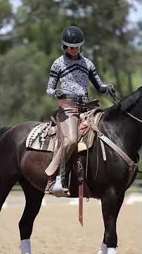 Rider Position in a Western Saddle