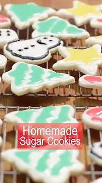 Easy Homemade Sugar Cookies