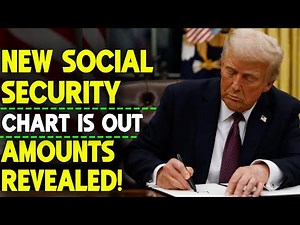 The New Social Security Chart Is Out — And Your Amount Is Not What You Think