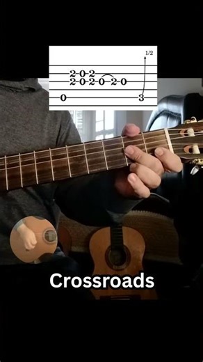 Crossroads Eric Clapton Blues Guitar Lesson
