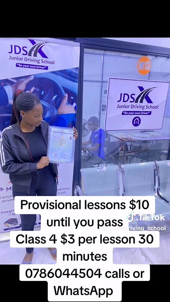 Junior driving school on TikTok