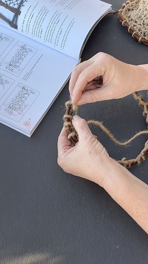 68K views · 310 reactions | Using the book Finding Form with Fibre to create a looped piece of work. This is just one of the techniques shown in the book. The online course Sculptural Basketry - Finding Form with Fibre also shows this technique and many others too. So whether you like to learn through a book or a course online - we’ve got it covered. Find the book on our website or course in our shop. | Craft School Oz | Facebook