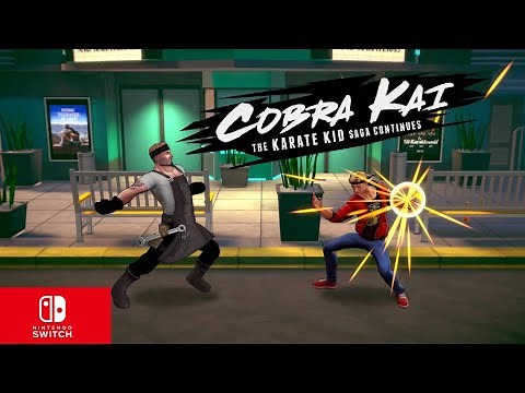 Cobra Kai the karate kid saga continue Nintendo switch gameplay