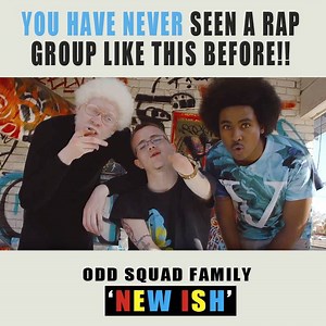 2.6M views · 28K reactions | Odd Squad Family is that NEW ISH!! NEW MUSIC VIDEO!! Also on YouTube: https://youtu.be/_gL11n2zxJQ We are different, not scared to stand out, some would call us ODD, WE ARE THAT NEW ISH!!! | Odd Squad Family | Facebook