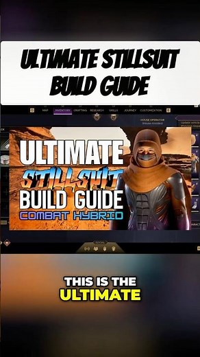 Dune Awakening Ultimate Stillsuit Build Guide for Solo Deep Desert Survival!