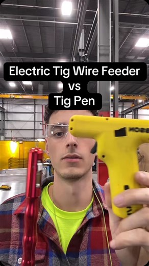 Taysson Tools on Instagram: "Electric wire feeder > tig pen ! Follow for more!#tigpen #welder #bluecollar #tigwelding"