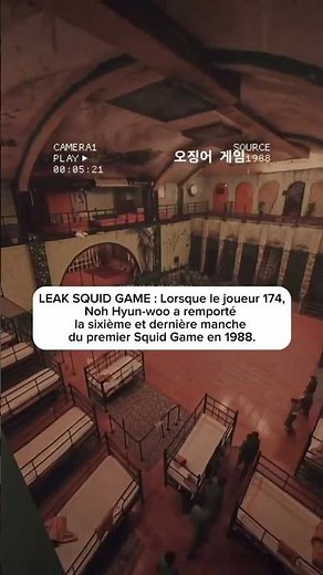 LE JOUEUR 174 NOH HYUN-WOO REMPORTE LE PREMIER SQUID GAME EN 1988