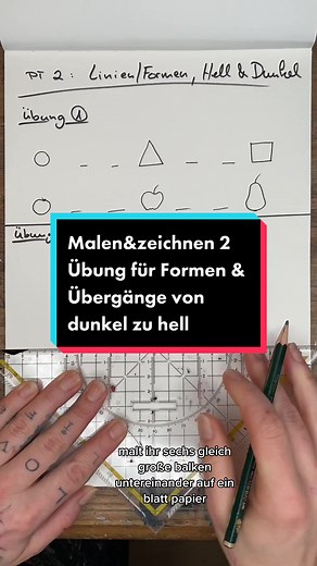 Pt2 - Linien, hell&dunkel ... hier->@Frau Perchta ist das video zu den unterschiedlichen Merkmalen von objekten .... theorie und praxis liegen in der kunst sehr sehr nah bei einander. Deshalb immer wieder so kleine Vorschläge gür übungen für euch fleißigen 🐝 ☺️❤️ #frauperchtamalt #kunst #malen #malenlernen #zeichnen #zeichnenlernen #artisttip #howtopaint #arttipsandtricks #tip #drawing #painting #canvas #arttok #tiktokart