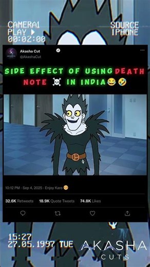 Death Note Parody 😅 🤣
