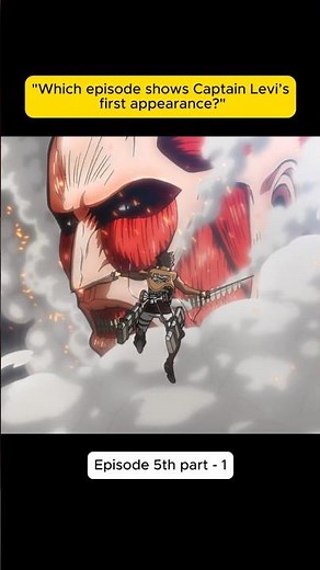 Attack on Titan... Eren vs Colossal Titan