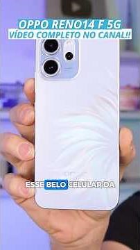 Complete and very technological!! Review on the Channel!! 📲🎬 #Technology #OPPO #Reno14F #Smartphone