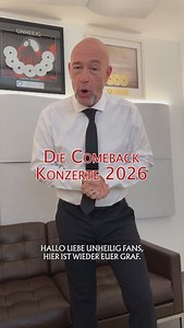 Unheilig on Instagram: "Die UNHEILIG „Wieder Zurück“ Sommer Konzerte 2026 gehen am 12.03.25 in den Ticketvorverkauf. Die letzten Termine waren in rasender Geschwindigkeit ausverkauft. Sichert Euch daher rechtzeitig die Tickets für die Sommerkonzerte 2026. Bereits in der Nacht vom 10.03. auf den 11.03. ab 0:01h wird es für alle Subscriber des offiziellen UNHEILIG Newsletters einen exklusiven Presale geben. Tragt Euch daher schon vorab in den UNHEILIG Newsletter ein und sichert Euch Eure Tickets a