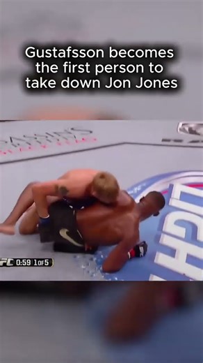 The First Man To Take Down Jon Jones 😳#UFC #MMA #JonJones #Gustafsson #MMAKOVERSE #UFCLegends