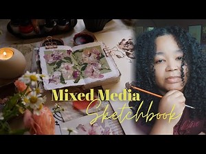 HOW TO BEGIN A MIXED MEDIA SKETCHBOOK WITH TEXTURE AND COLOR STUDIES